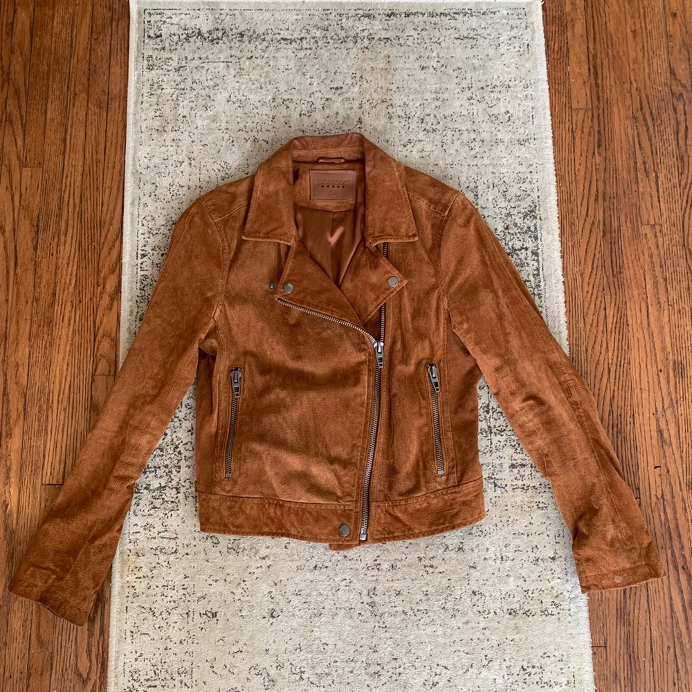 Blank NYC Tan Suede Women's Jacket